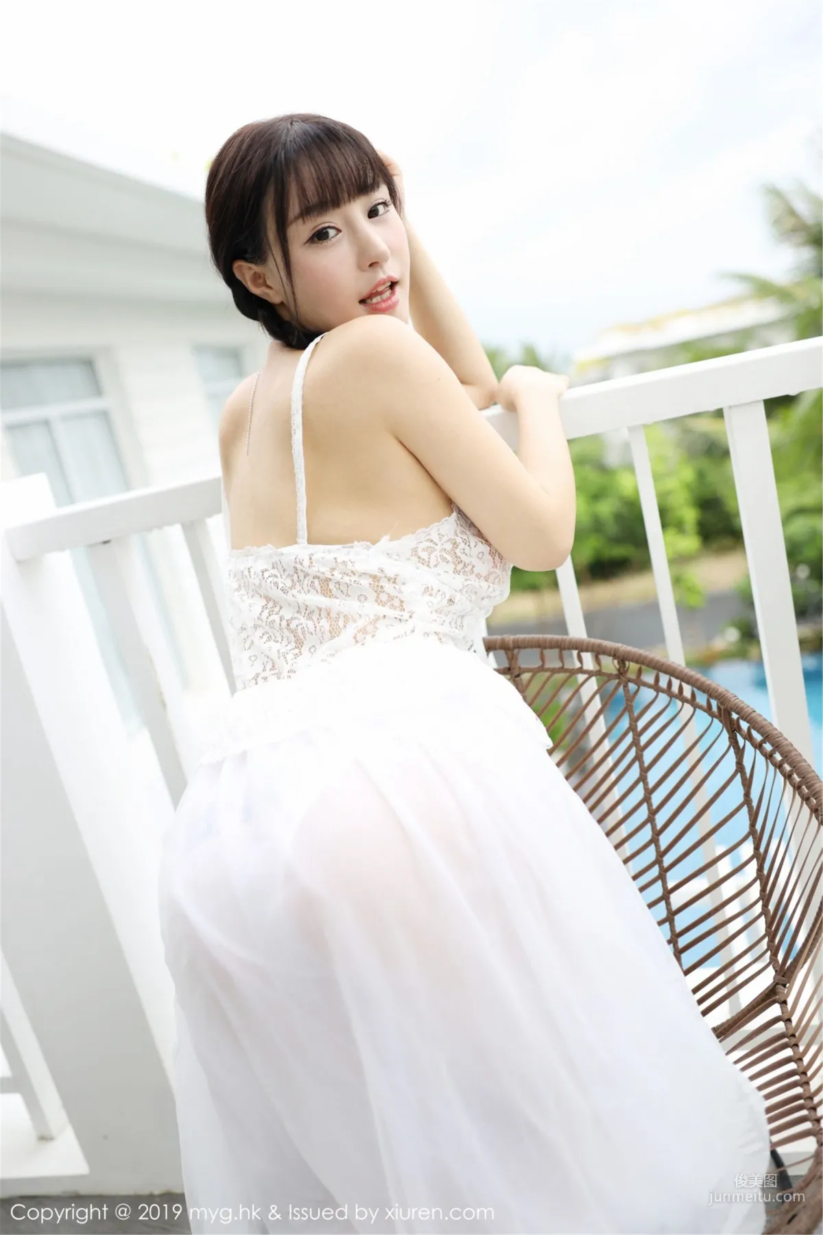 Flower Barbie Keer Fresh and Cute Yet Sexy and Alluring Clothing Series [MyGirl] Vol.360 Photo Set photo 32