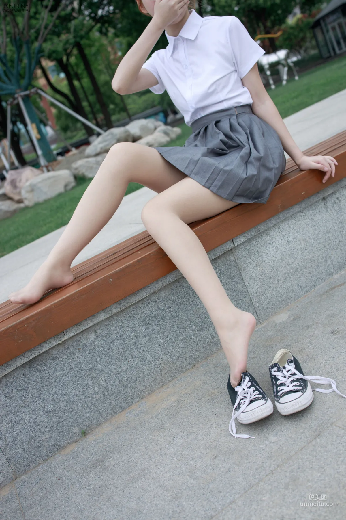卉子《10D肉丝》 [森萝财团] JKFUN-005 写真集14