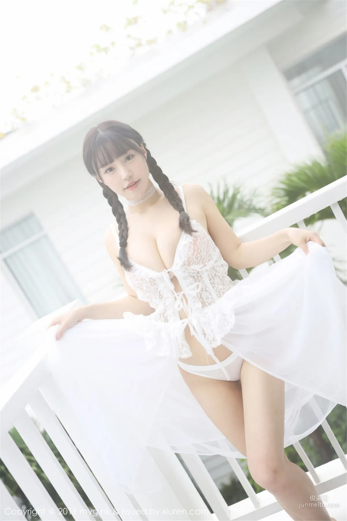 Flower Barbie Keer Fresh and Cute Yet Sexy and Alluring Clothing Series [MyGirl] Vol.360 Photo Set photo 16