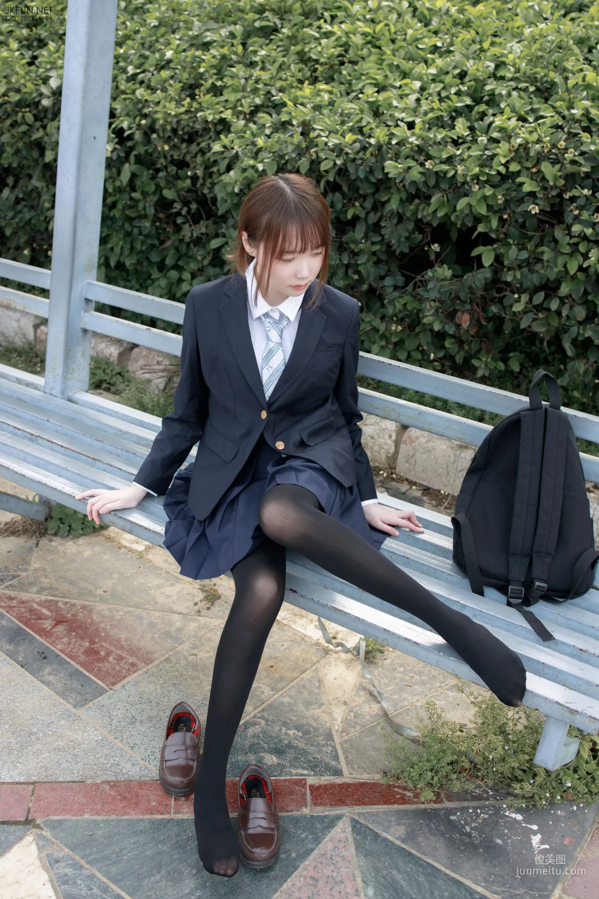 Aika《日系黑丝》 [森萝财团] JKFUN-006 写真集108