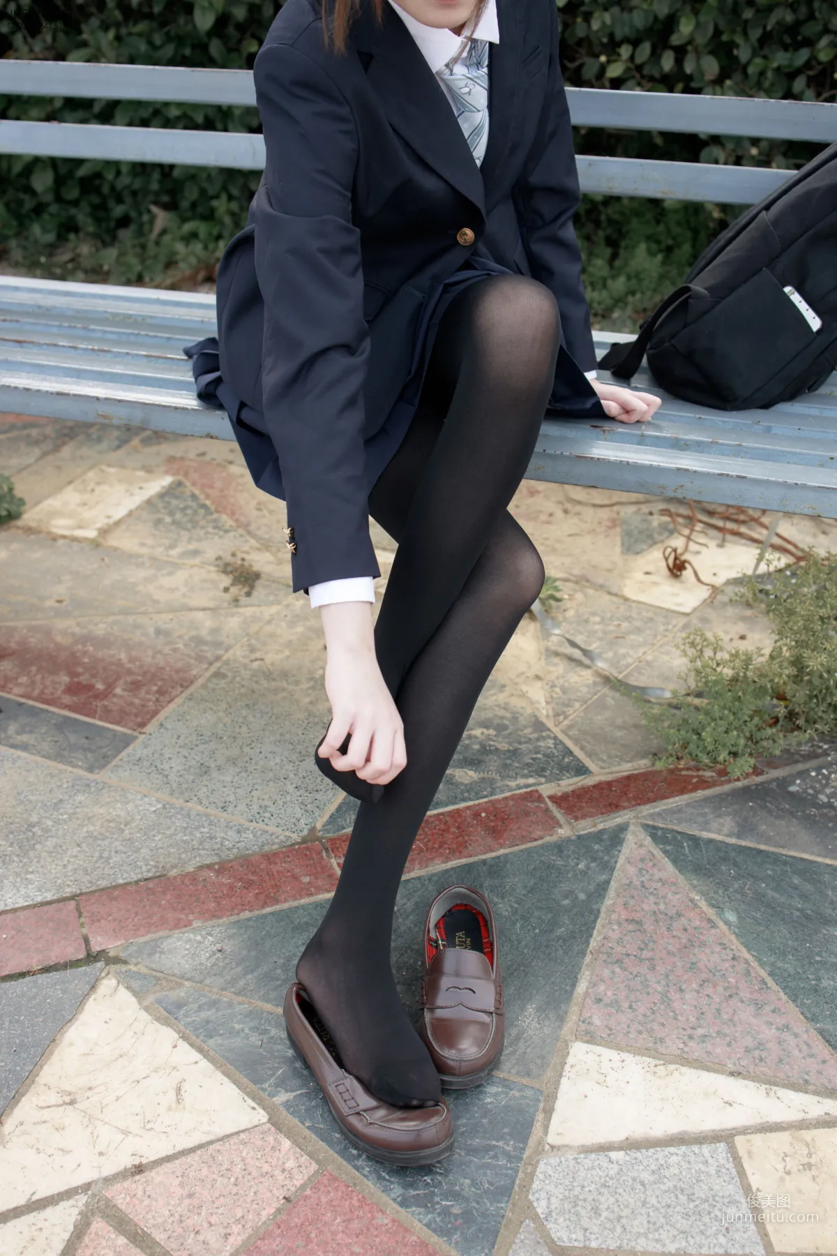Aika《日系黑丝》 [森萝财团] JKFUN-006 写真集105