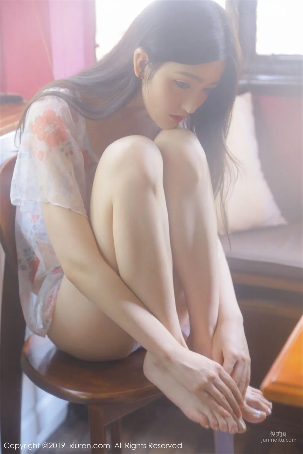 Shen Mengyao, Hazy, Beautiful and Yet Not Losing Charming Allure, Tender Private Shoot [XiuRen] No.1513 Photo Set photo 6
