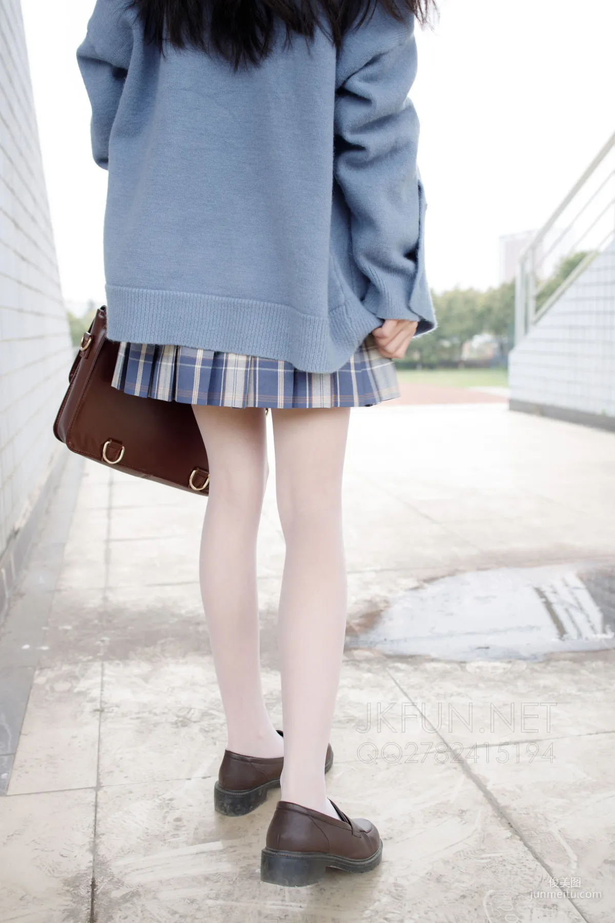 甜米《春游》 [森萝财团] JKFUN-003 萝莉丝袜写真集9