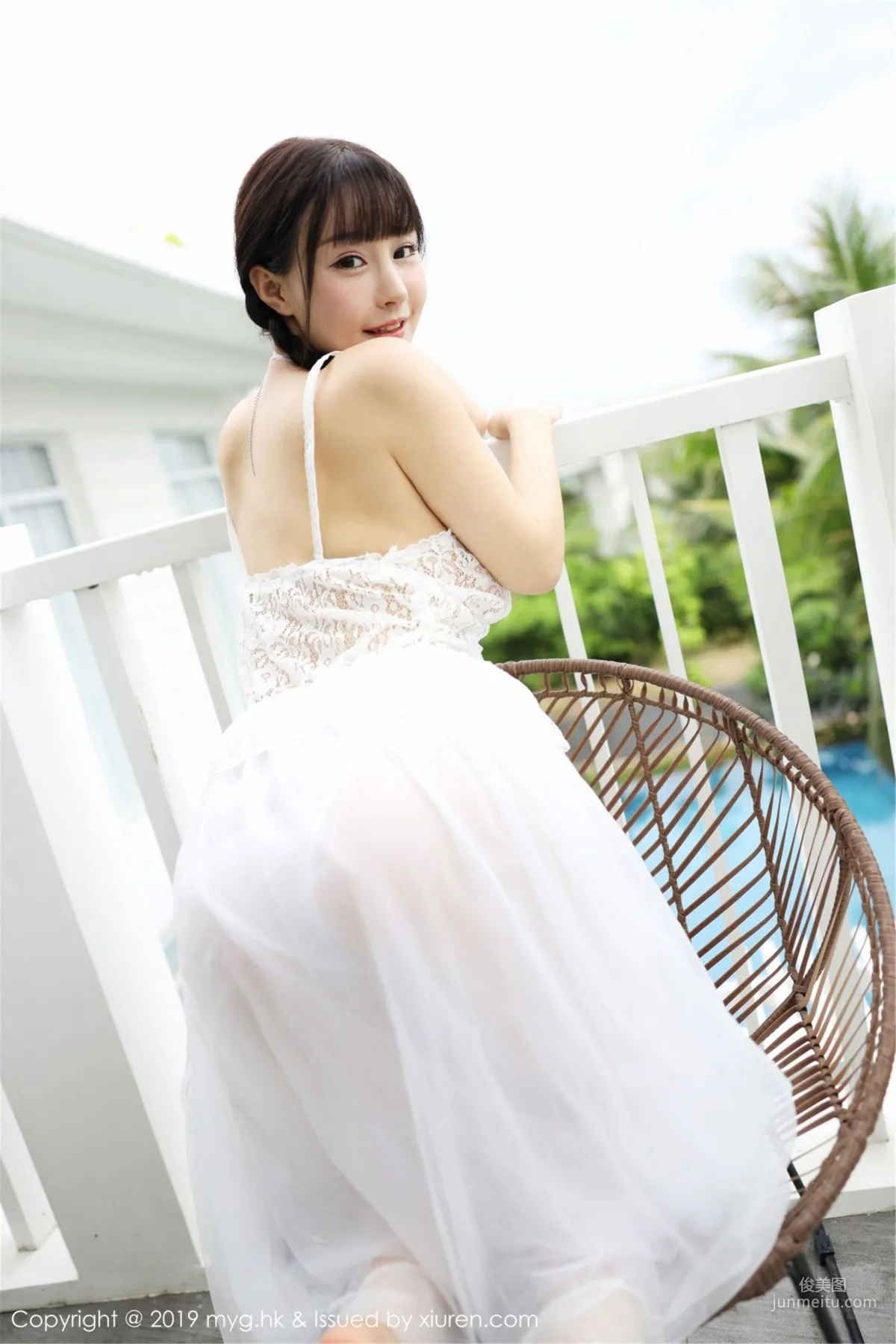 Flower Barbie Keer Fresh and Cute Yet Sexy and Alluring Clothing Series [MyGirl] Vol.360 Photo Set photo 31