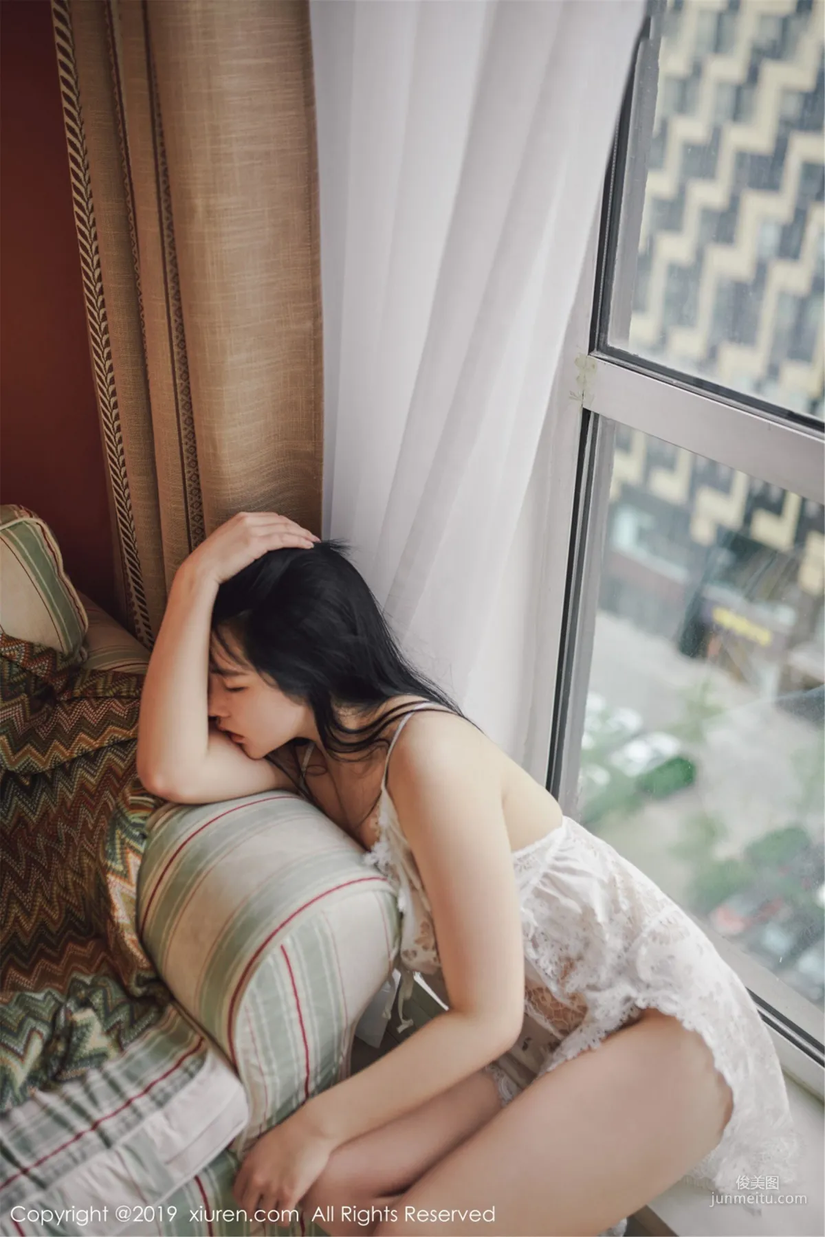 Na Lu, Hollow-Out Lingerie + Nurse Uniform Roleplay [XiuRen] No.1468 Photo Set photo 17