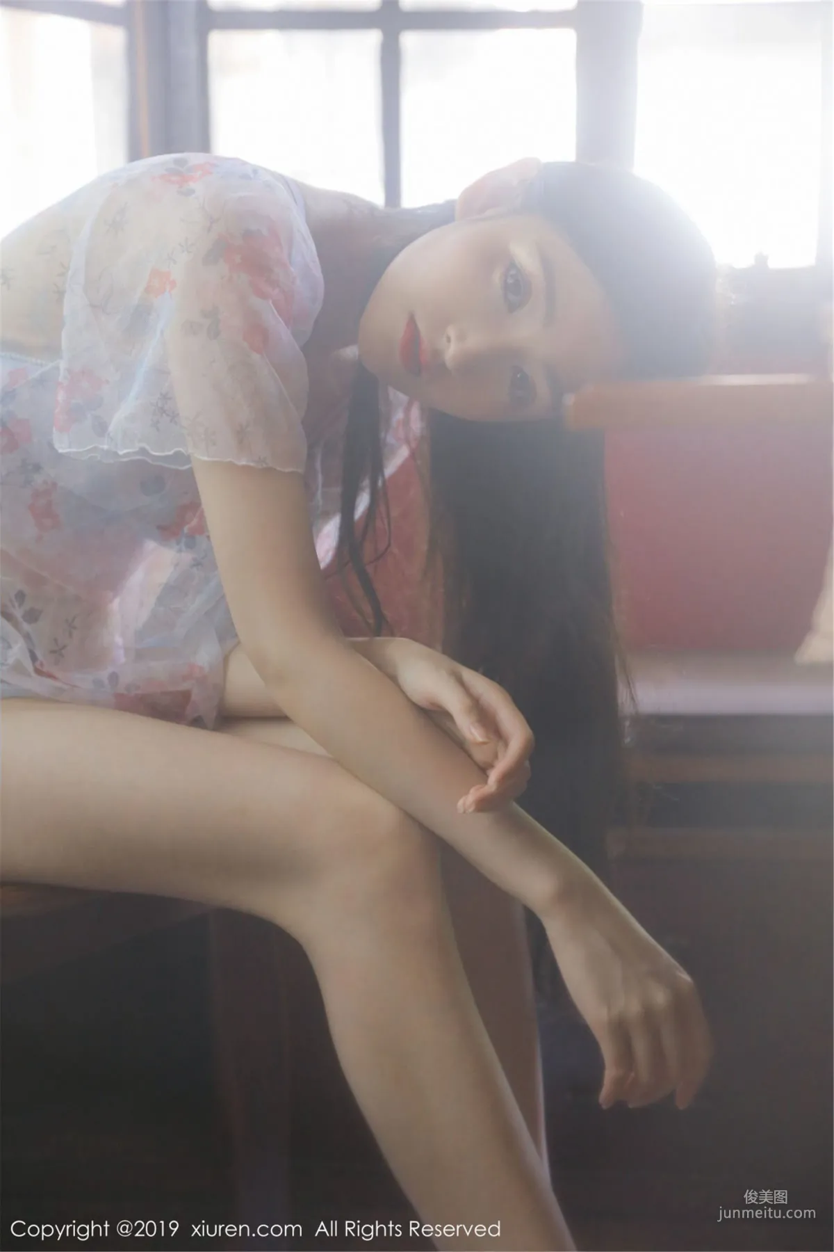 Shen Mengyao, Hazy, Beautiful and Yet Not Losing Charming Allure, Tender Private Shoot [XiuRen] No.1513 Photo Set photo 2