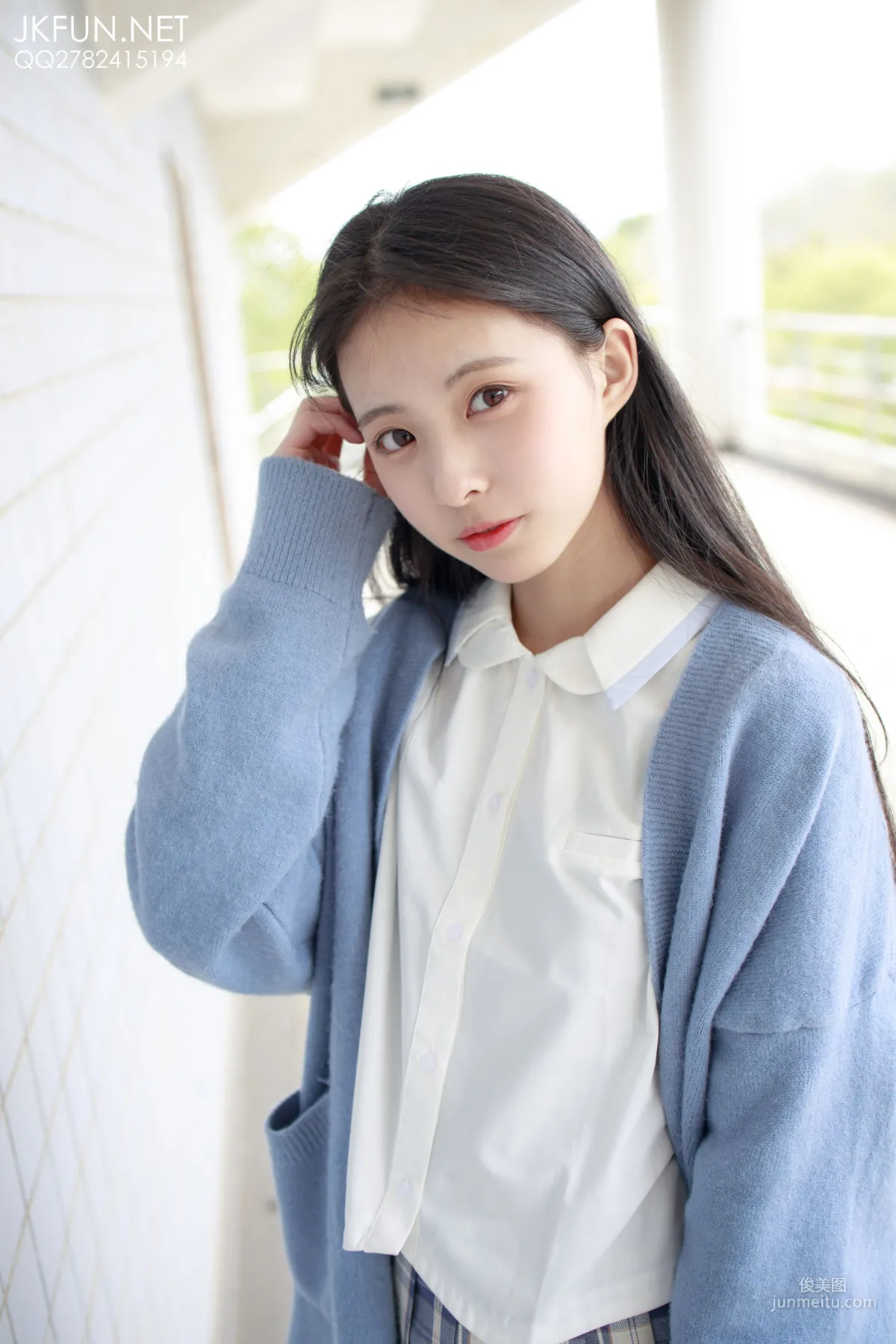 甜米《春遊》 [森蘿财團] JKFUN-003 蘿莉絲襪寫真集 10