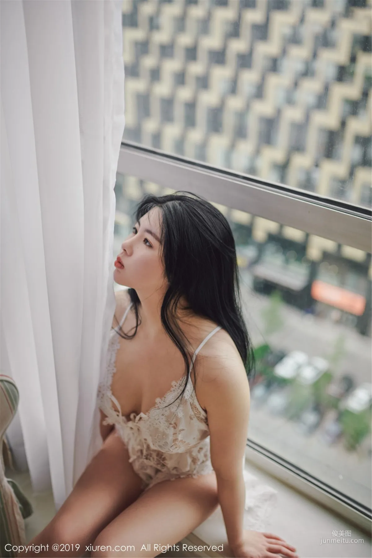 Na Lu, Hollow-Out Lingerie + Nurse Uniform Roleplay [XiuRen] No.1468 Photo Set photo 16