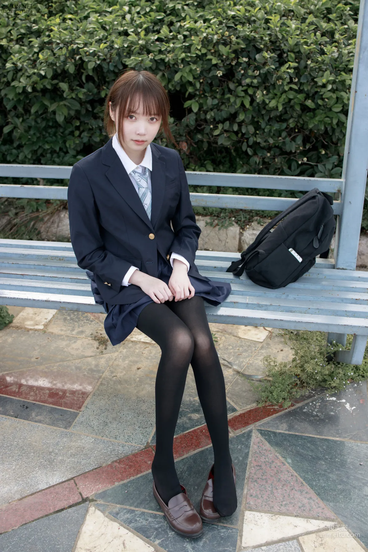 Aika《日系黑丝》 [森萝财团] JKFUN-006 写真集106