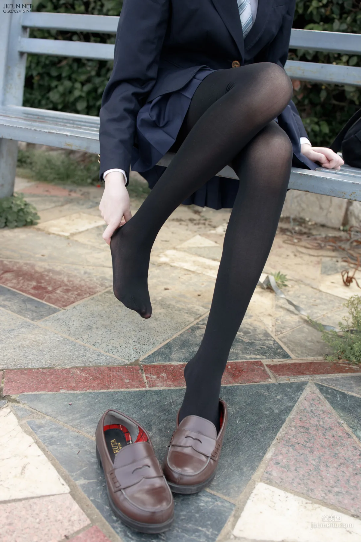 Aika《日系黑丝》 [森萝财团] JKFUN-006 写真集104