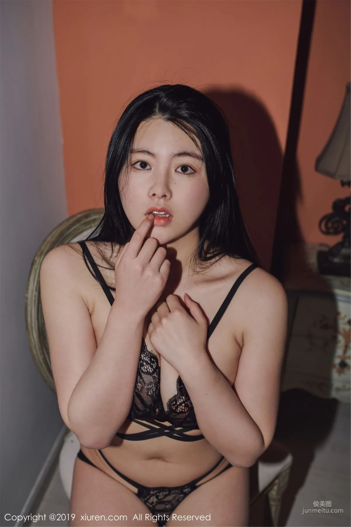 Na Lu, Hollow-Out Lingerie + Nurse Uniform Roleplay [XiuRen] No.1468 Photo Set photo 39