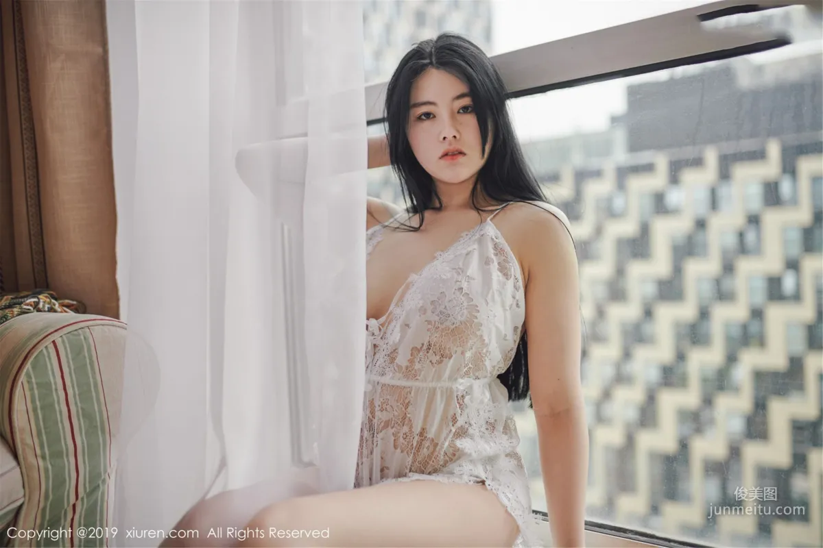 Na Lu, Hollow-Out Lingerie + Nurse Uniform Roleplay [XiuRen] No.1468 Photo Set photo 14