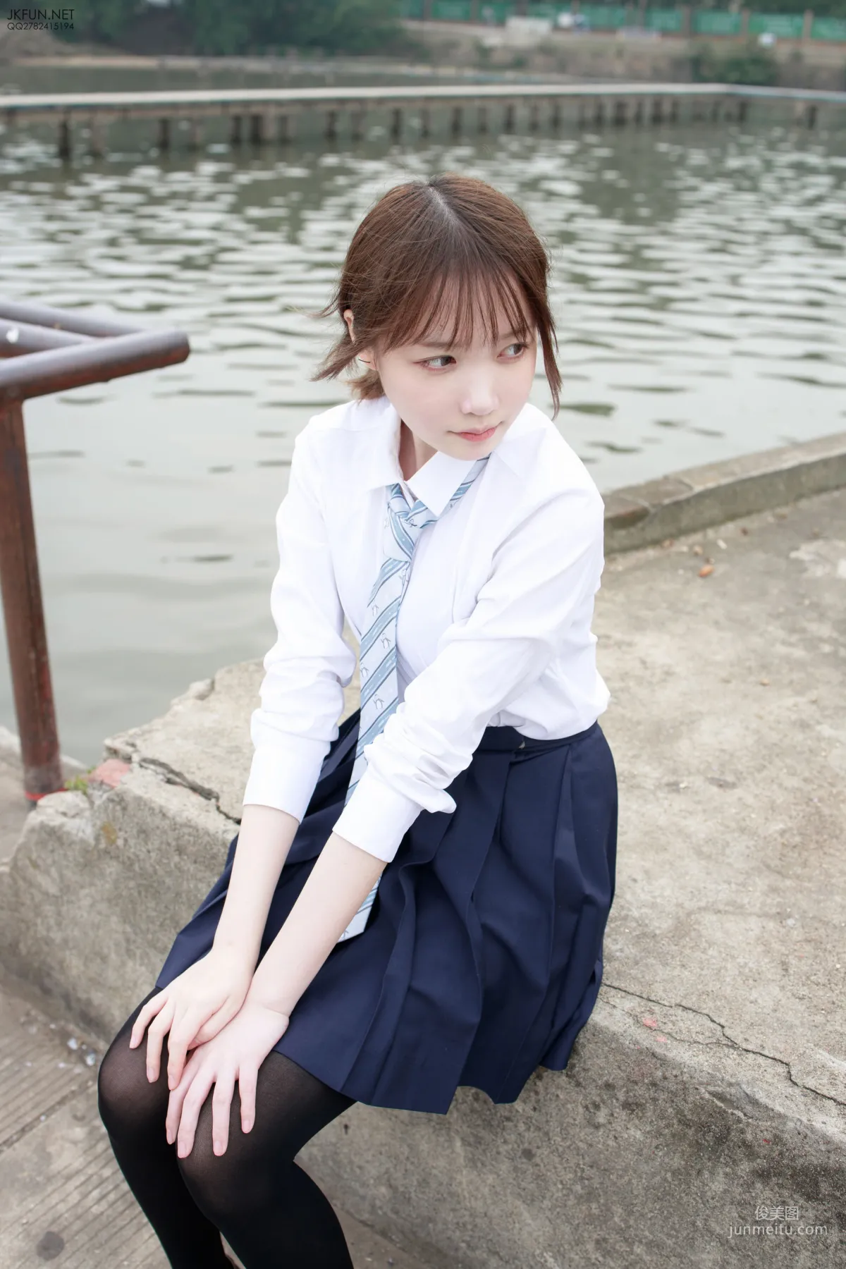 Aika《日系黑丝》 [森萝财团] JKFUN-006 写真集129