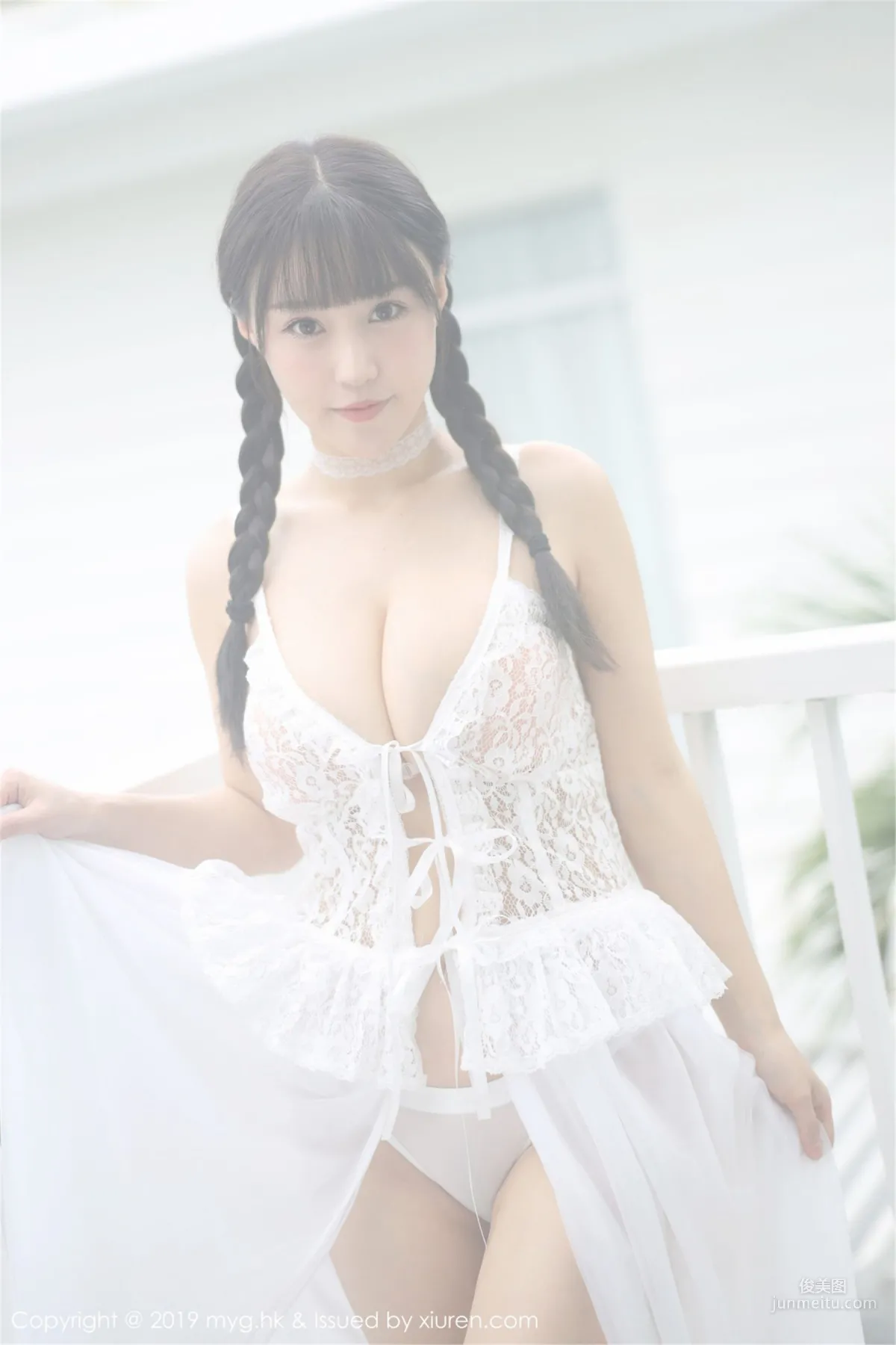 Flower Barbie Keer Fresh and Cute Yet Sexy and Alluring Clothing Series [MyGirl] Vol.360 Photo Set photo 9