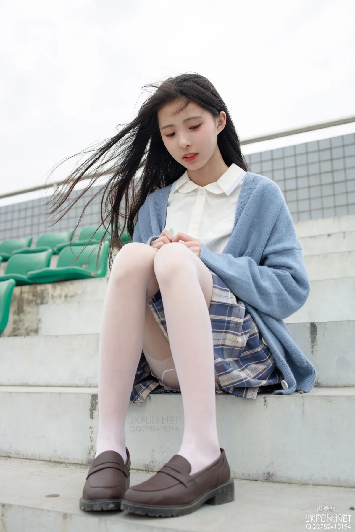 甜米《春遊》 [森蘿财團] JKFUN-003 蘿莉絲襪寫真集 62