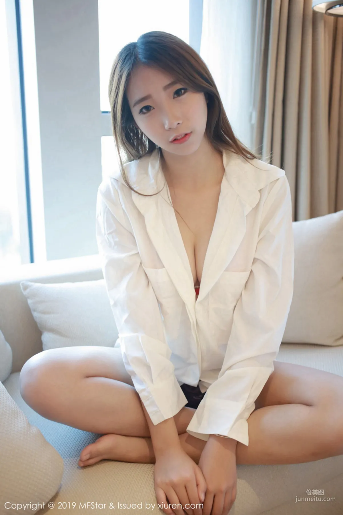 Baoer fox, White Shirt Lingerie Series [MFStar] Vol.199 Photo Set photo 14