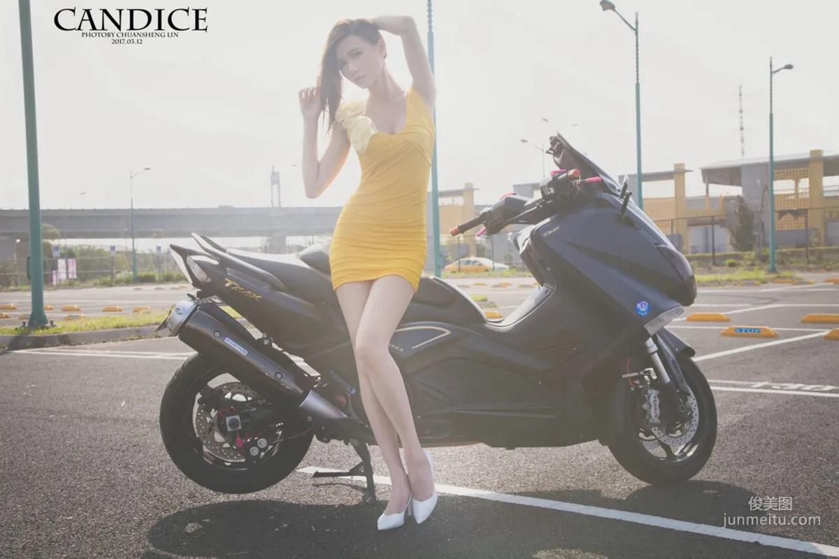 蔡译心Candice《动感时尚机车女郎》 [台湾女神] 写真集10