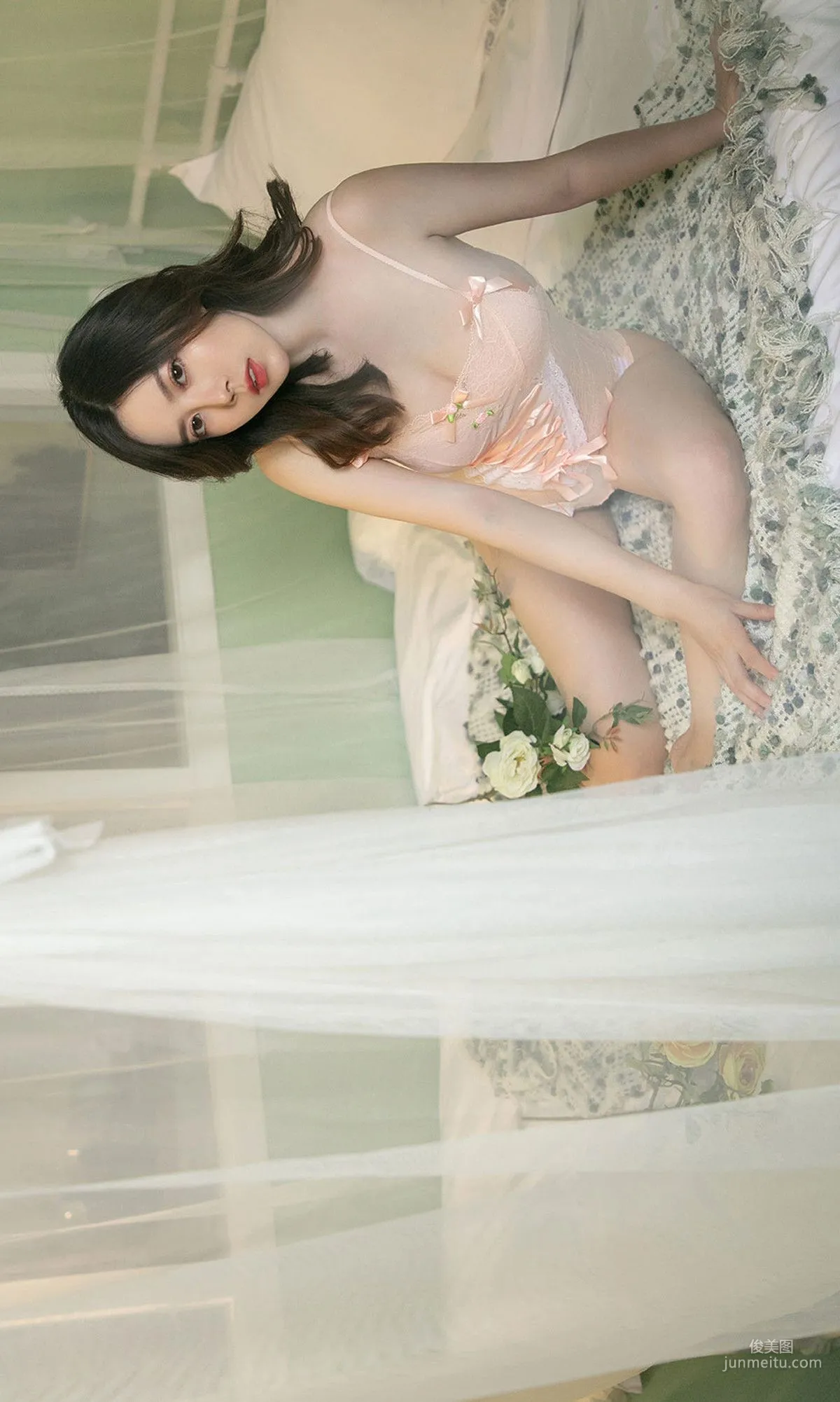 Bai Ruxue Mint Color Love [Ugirls App] No.1512 Photo Set photo 32