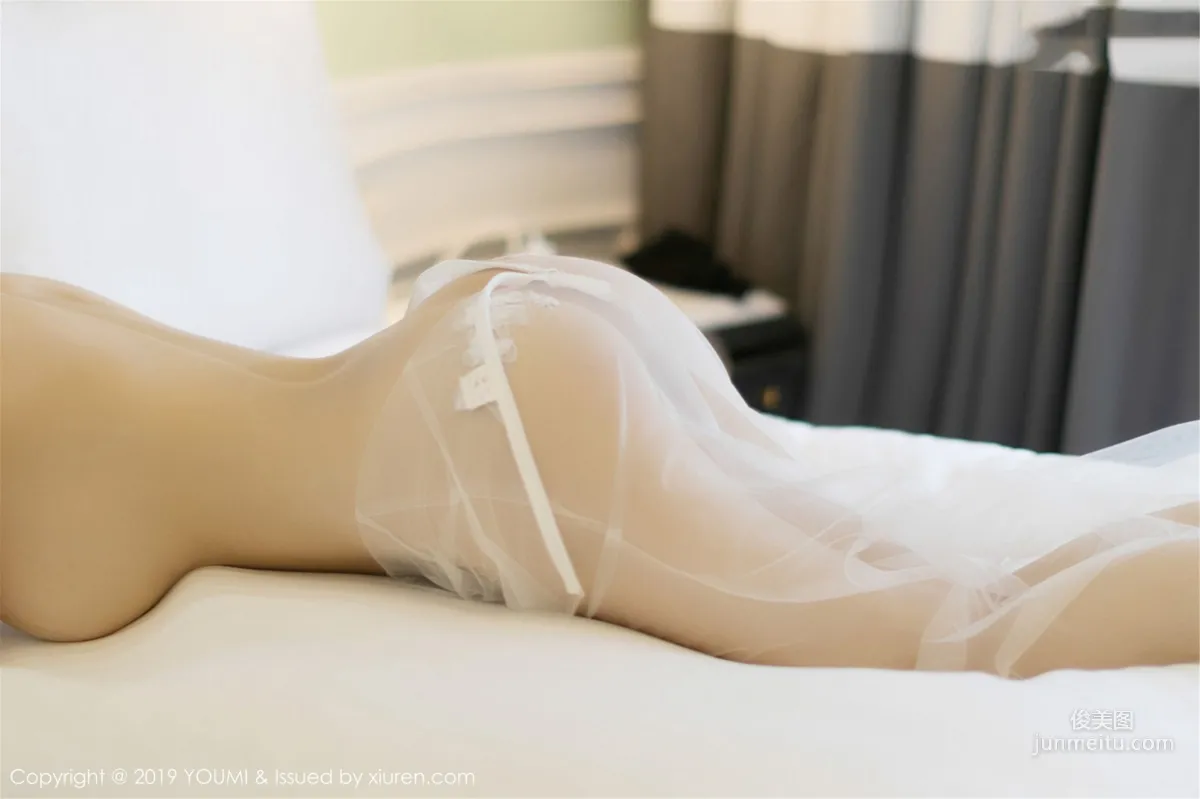 Huang Leran, The Most Enchanting Black Stockings and Beautiful Hollow-Out Chiffon [YouMi] Vol.331 Photo Set photo 28