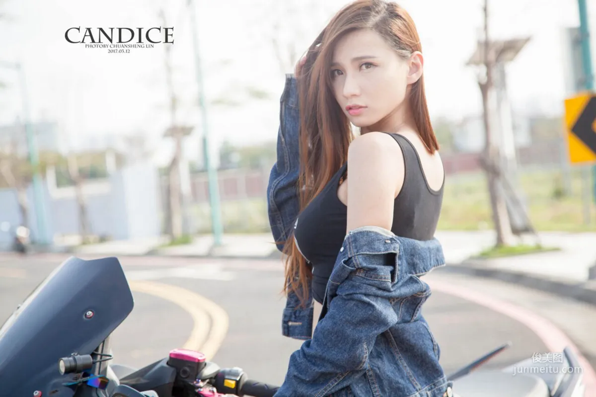 蔡譯心Candice《動感時尚機車女郎》 [台灣女神] 寫真集 31