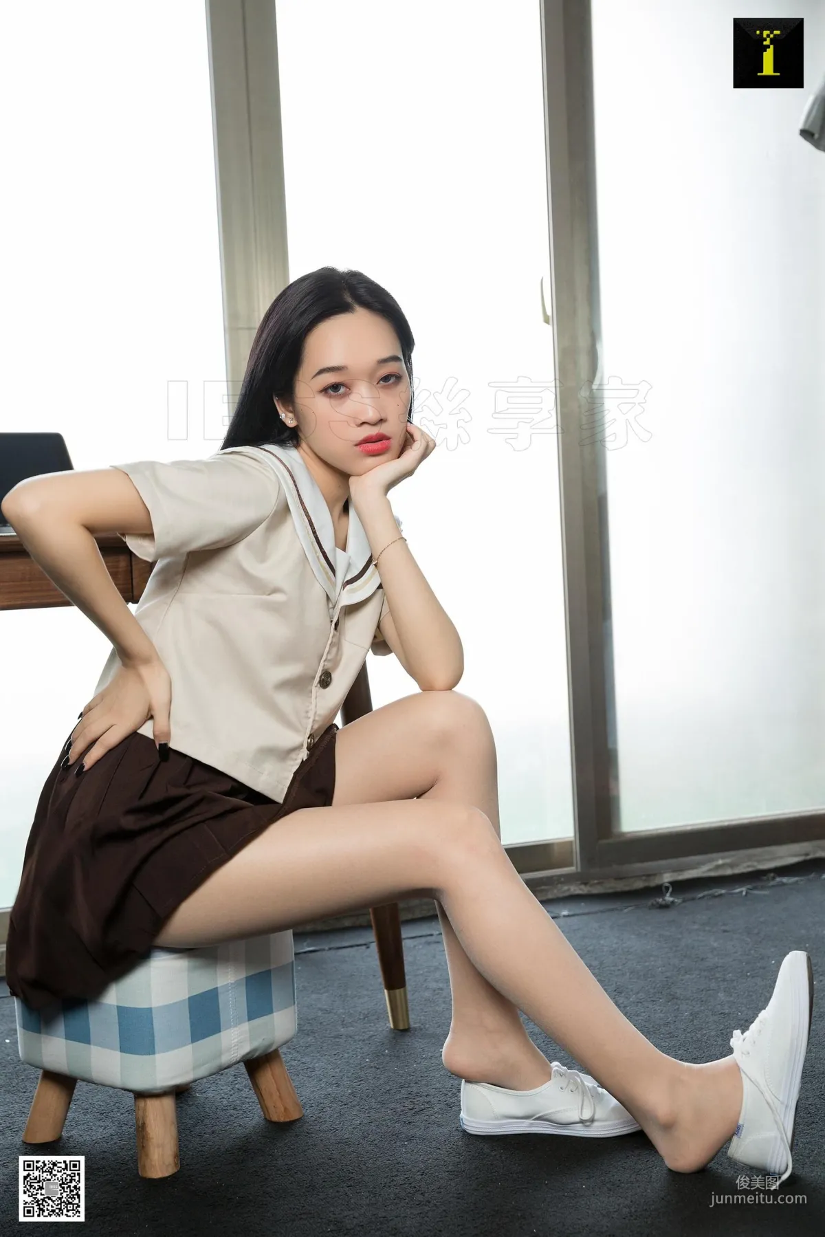 模特可乐 《JK也可以妩媚》 [异思趣向IESS] 写真集65