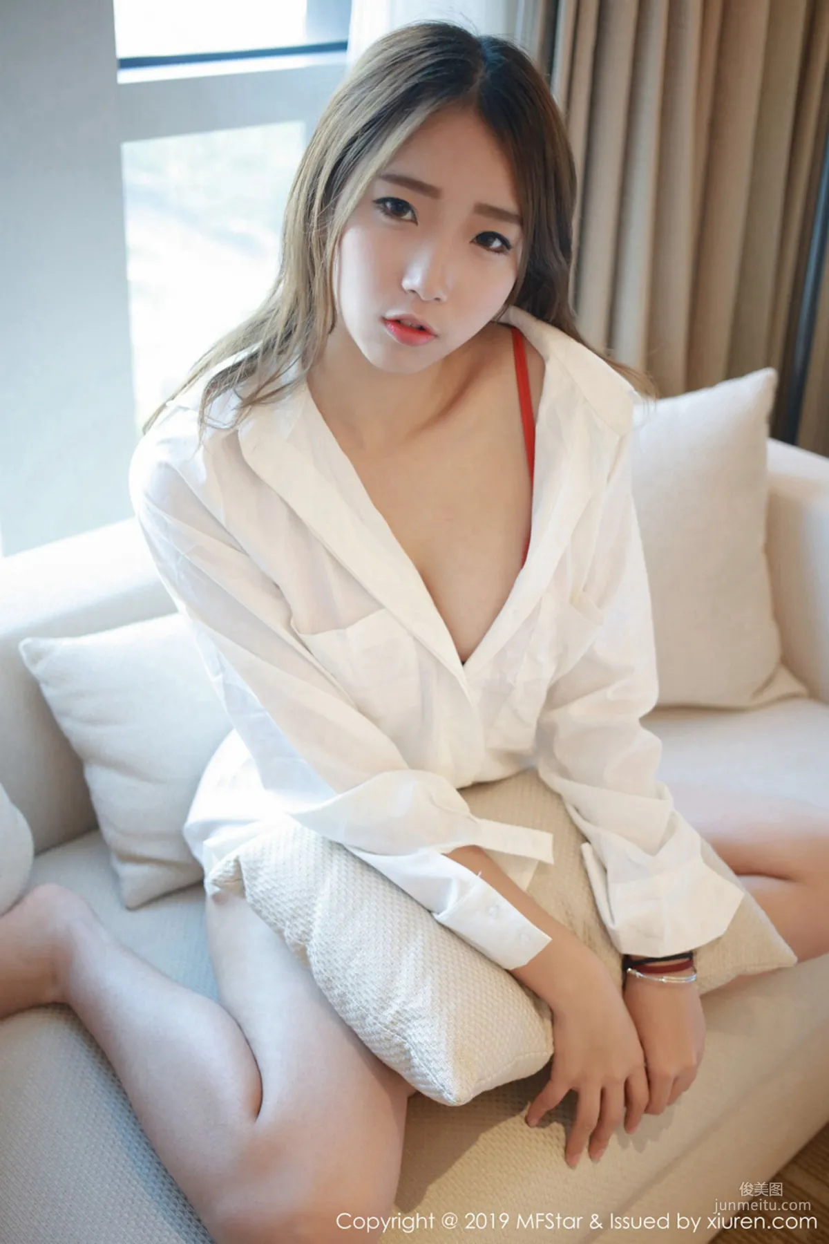 Baoer fox, White Shirt Lingerie Series [MFStar] Vol.199 Photo Set photo 4