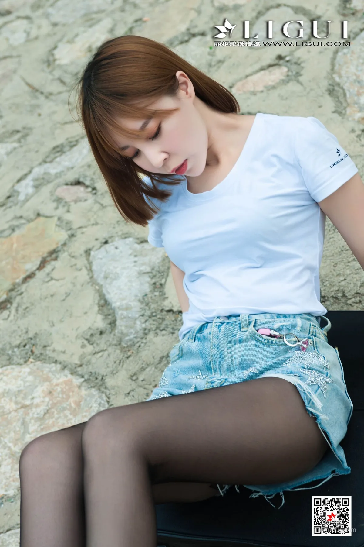 《环保天使》 [丽柜Ligui] 美腿丝足写真集20