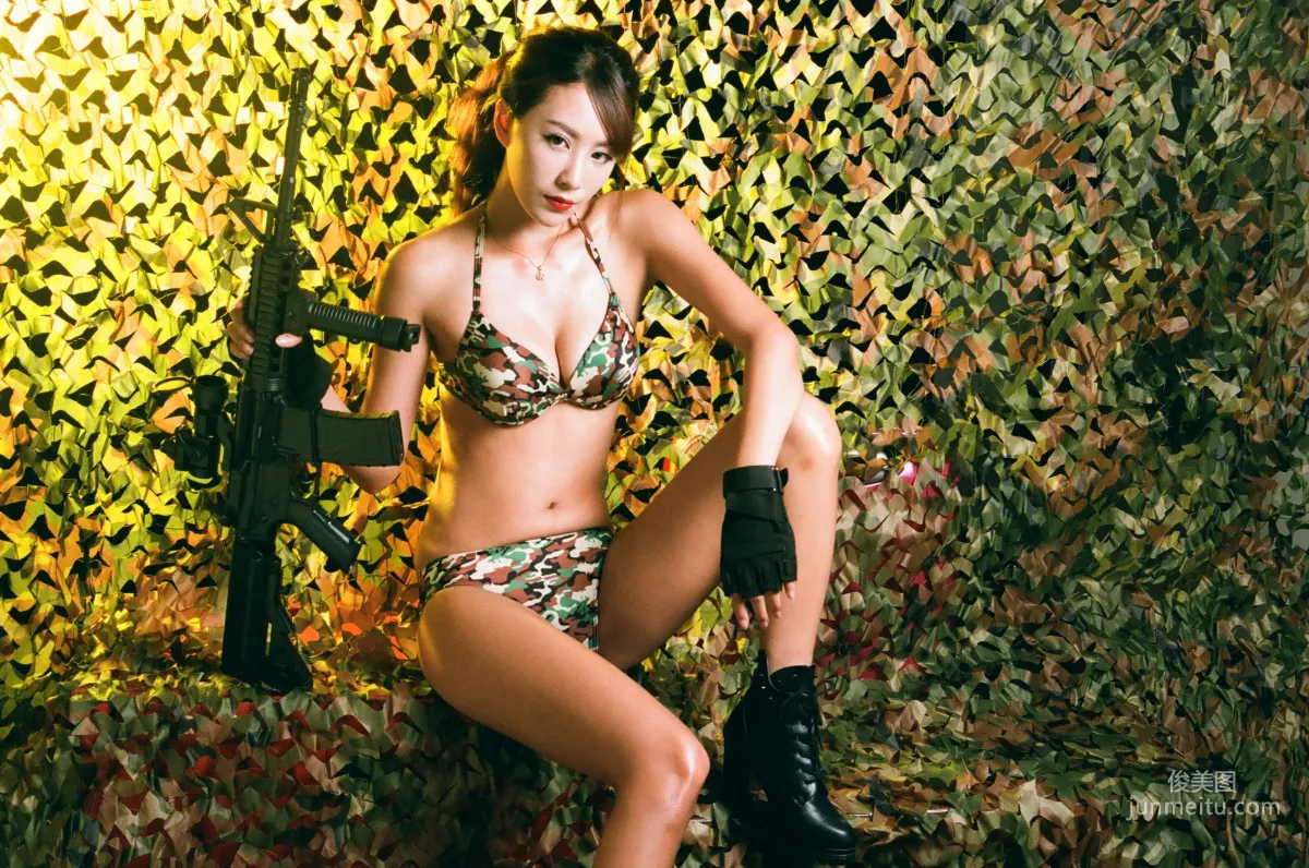 Xia Qing Miso, Role Play Camouflage Female Soldier [Taiwan Beauties] Photo Set photo 4