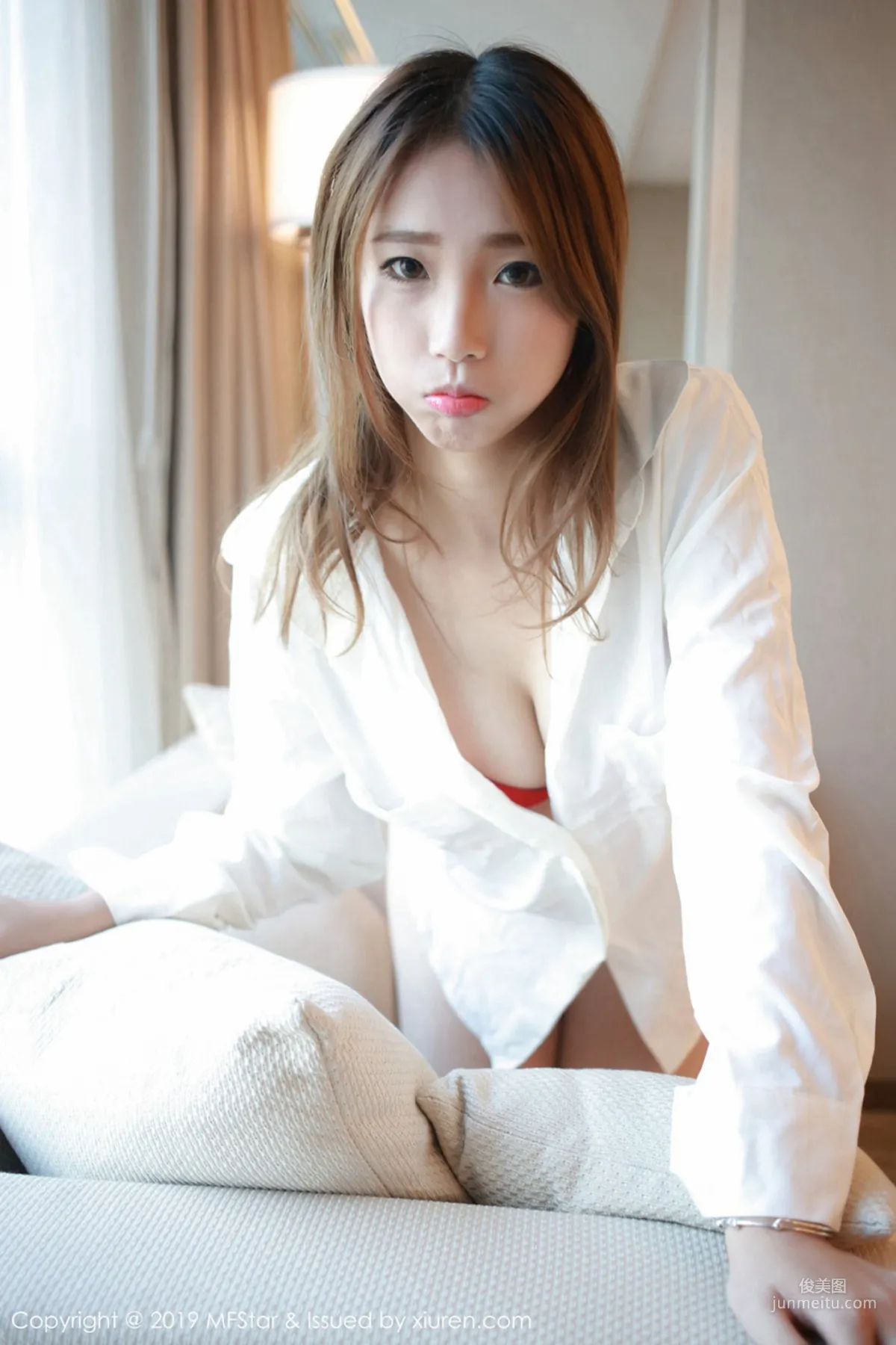 Baoer fox, White Shirt Lingerie Series [MFStar] Vol.199 Photo Set photo 34