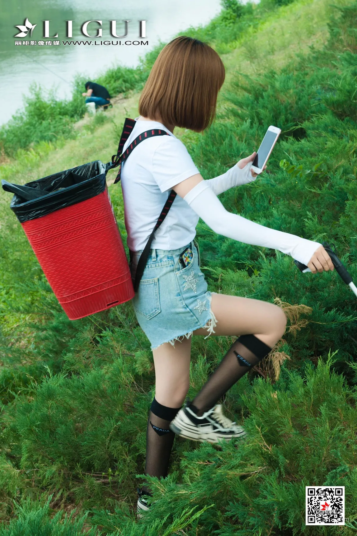 Huanbao Tianshi, Environmental Angel [Ligui] Beautiful Legs and Silk Feet Photo Set photo 11