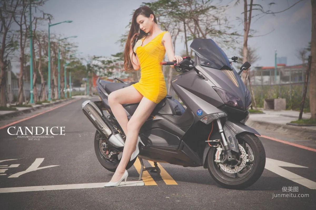蔡译心Candice《动感时尚机车女郎》 [台湾女神] 写真集1