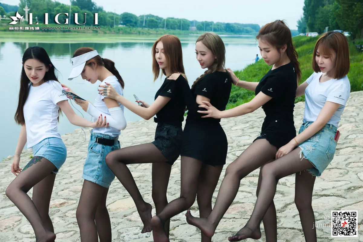 Huanbao Tianshi, Environmental Angel [Ligui] Beautiful Legs and Silk Feet Photo Set photo 41