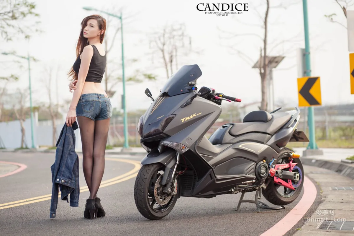 蔡译心Candice《动感时尚机车女郎》 [台湾女神] 写真集5