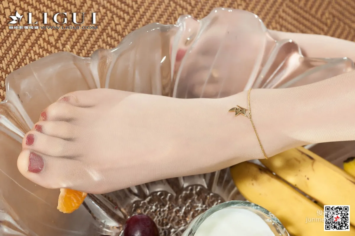 Tu Zi 'Kimono Fruit Silk Feet Seduction' [Ligui] Stockings and Jade Feet Photo Set photo 85