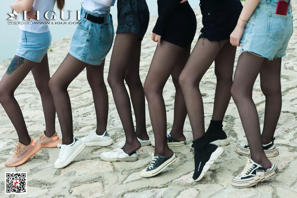 Huanbao Tianshi, Environmental Angel [Ligui] Beautiful Legs and Silk Feet Photo Set photo 39