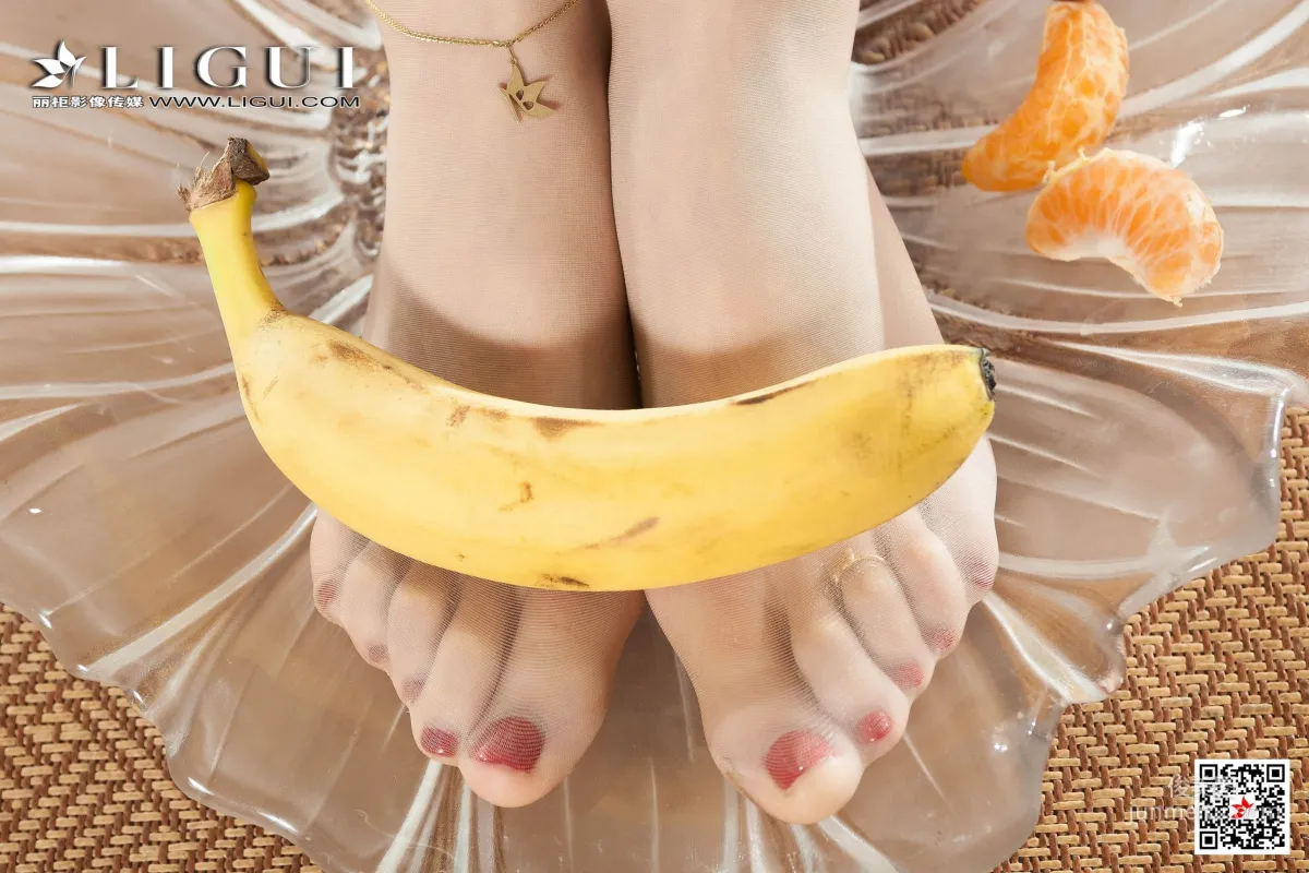 Tu Zi 'Kimono Fruit Silk Feet Seduction' [Ligui] Stockings and Jade Feet Photo Set photo 76