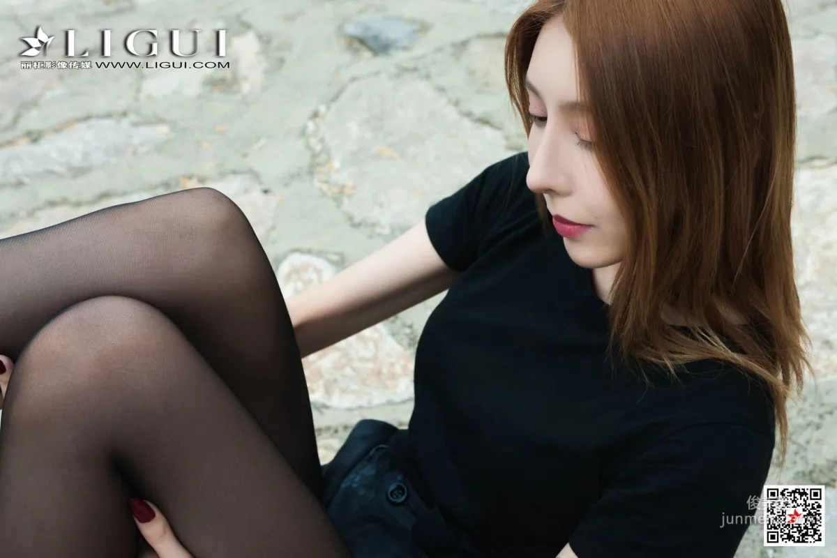 Huanbao Tianshi, Environmental Angel [Ligui] Beautiful Legs and Silk Feet Photo Set photo 55