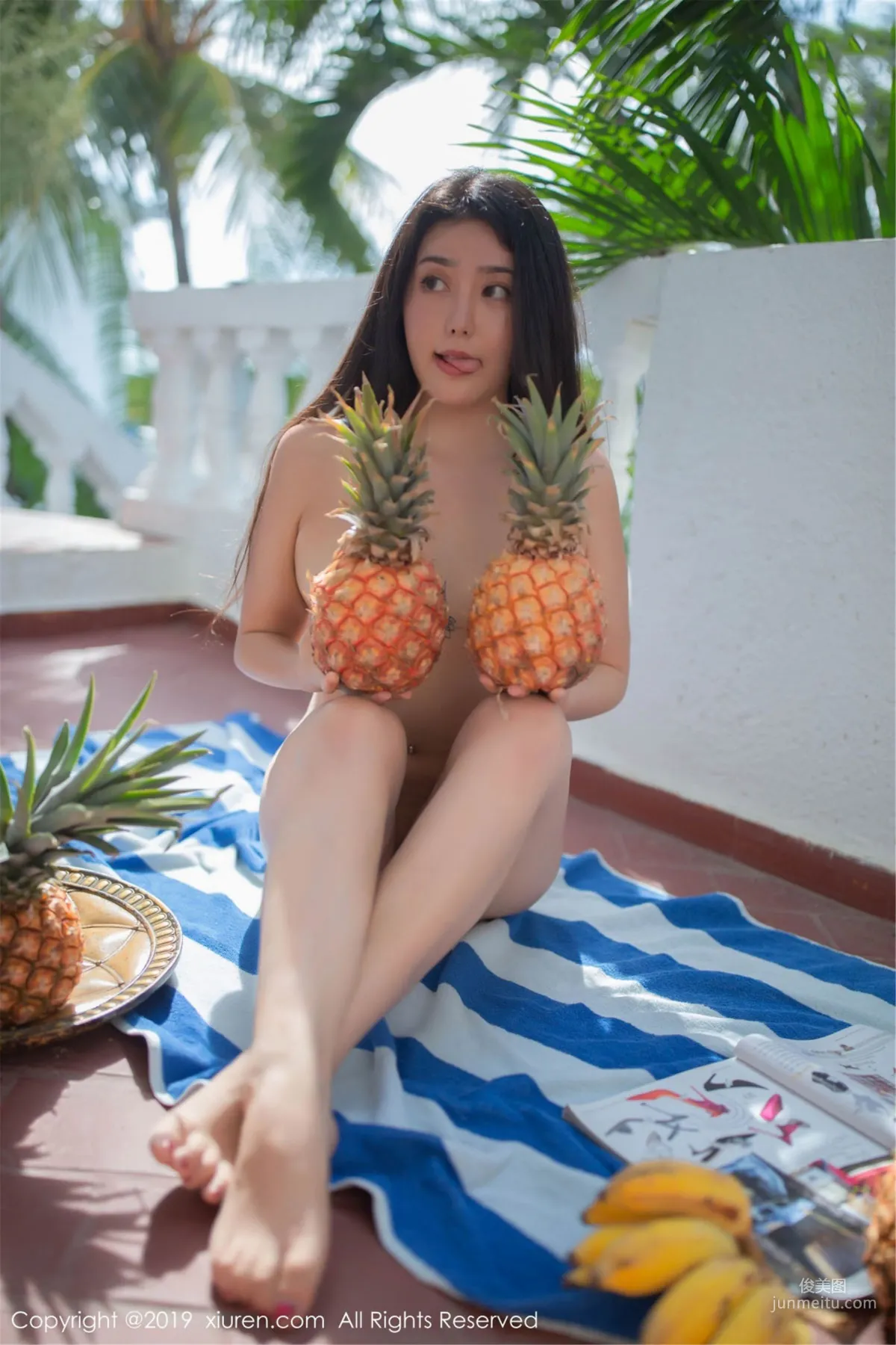 Manuela Pineapple Theme Shoot in Tropical Climate [XiuRen] No.1523 Photo Set photo 25