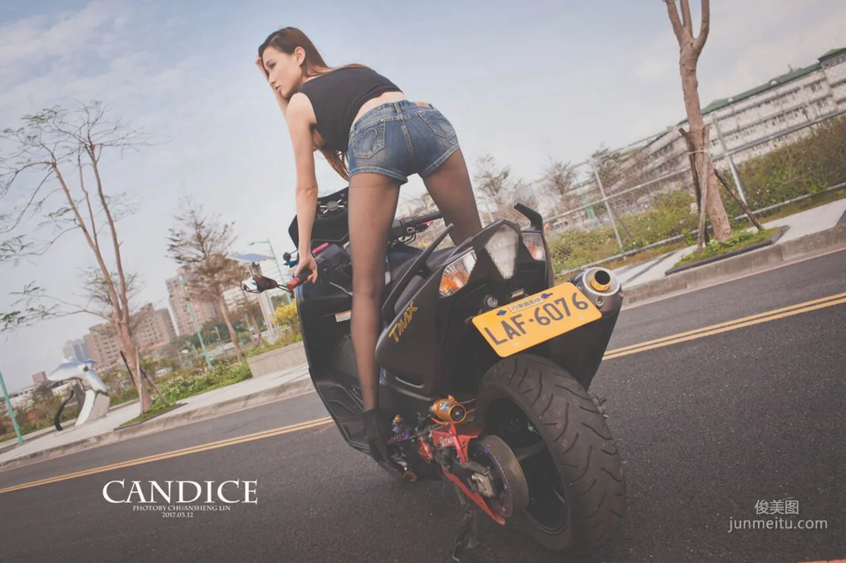 蔡译心Candice《动感时尚机车女郎》 [台湾女神] 写真集8