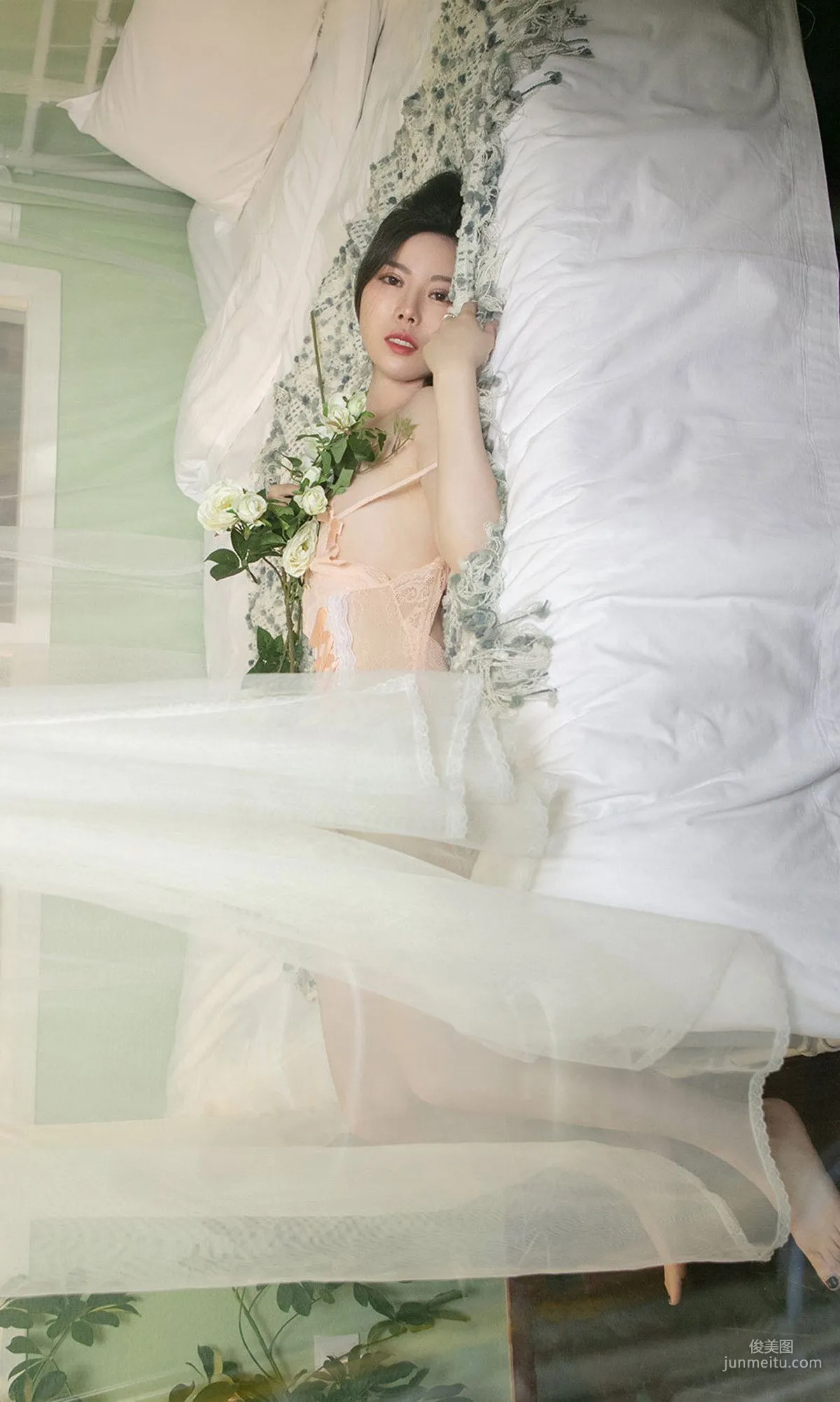 Bai Ruxue Mint Color Love [Ugirls App] No.1512 Photo Set photo 33