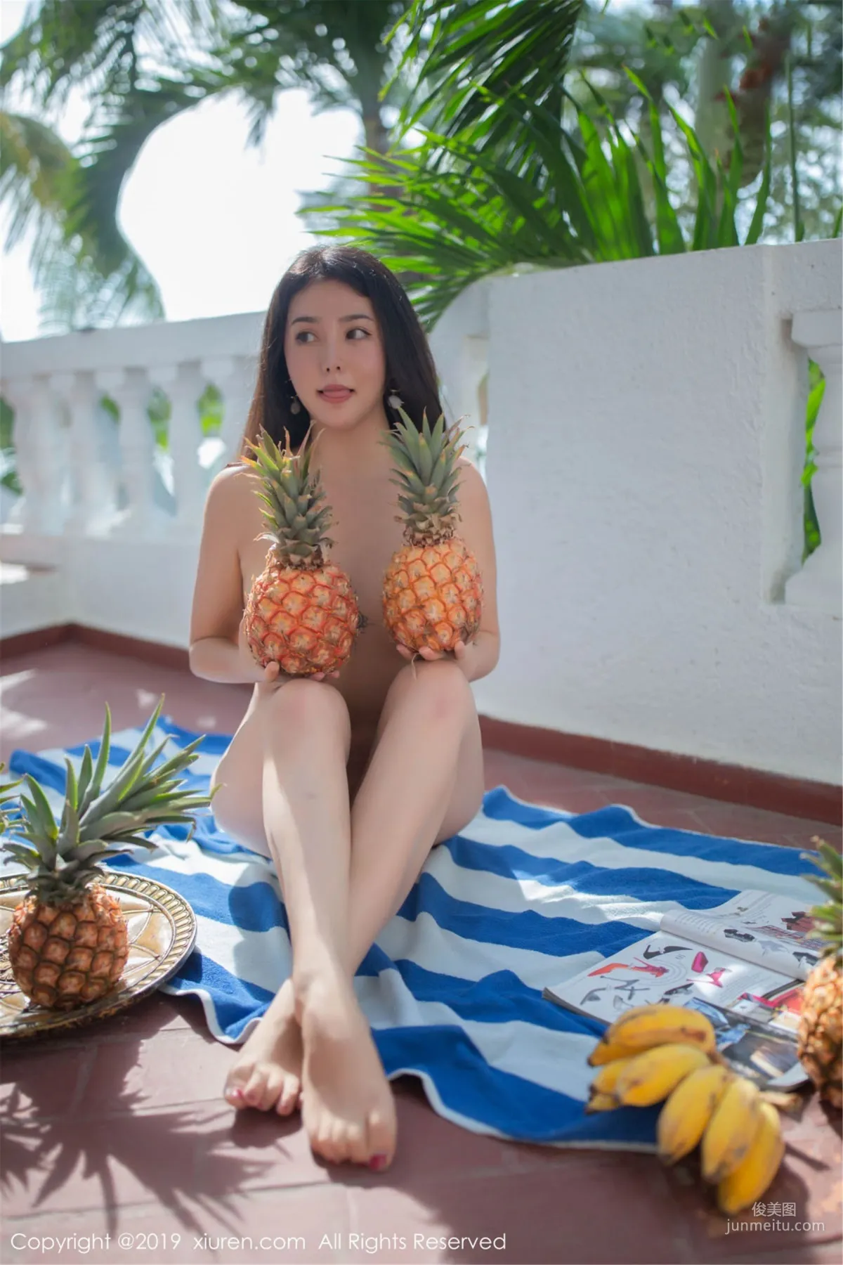 Manuela Pineapple Theme Shoot in Tropical Climate [XiuRen] No.1523 Photo Set photo 22