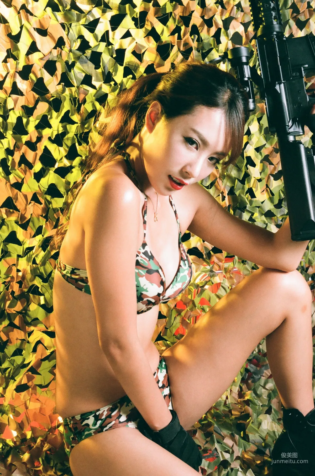 Xia Qing Miso, Role Play Camouflage Female Soldier [Taiwan Beauties] Photo Set photo 30