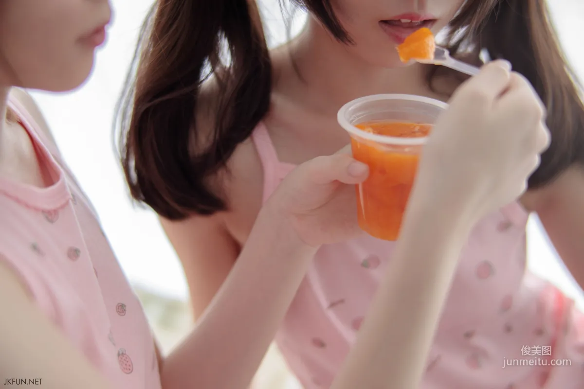 甜心闺蜜白丝 [森萝财团] JKFUN-015 萝莉丝袜写真集60
