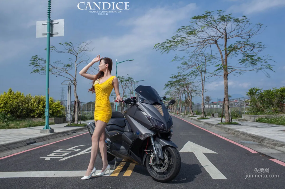 蔡译心Candice《动感时尚机车女郎》 [台湾女神] 写真集2