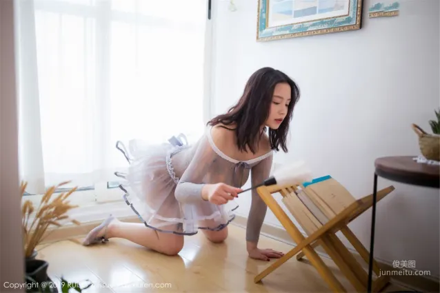 木木夕Mmx《各式性感女仆廚娘制服系列》 [瑞絲館RUISG] Vol.064 寫真集