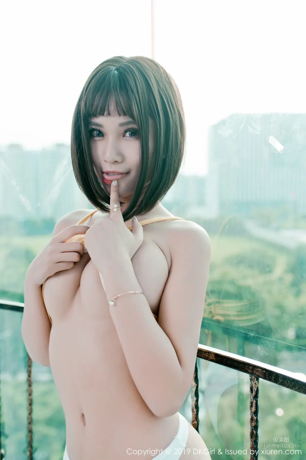 Meng Baoer BoA "Big Bust Baby Face Playful Sexy Outfits" [DKGirl] Vol.106 Photo Set photo 9
