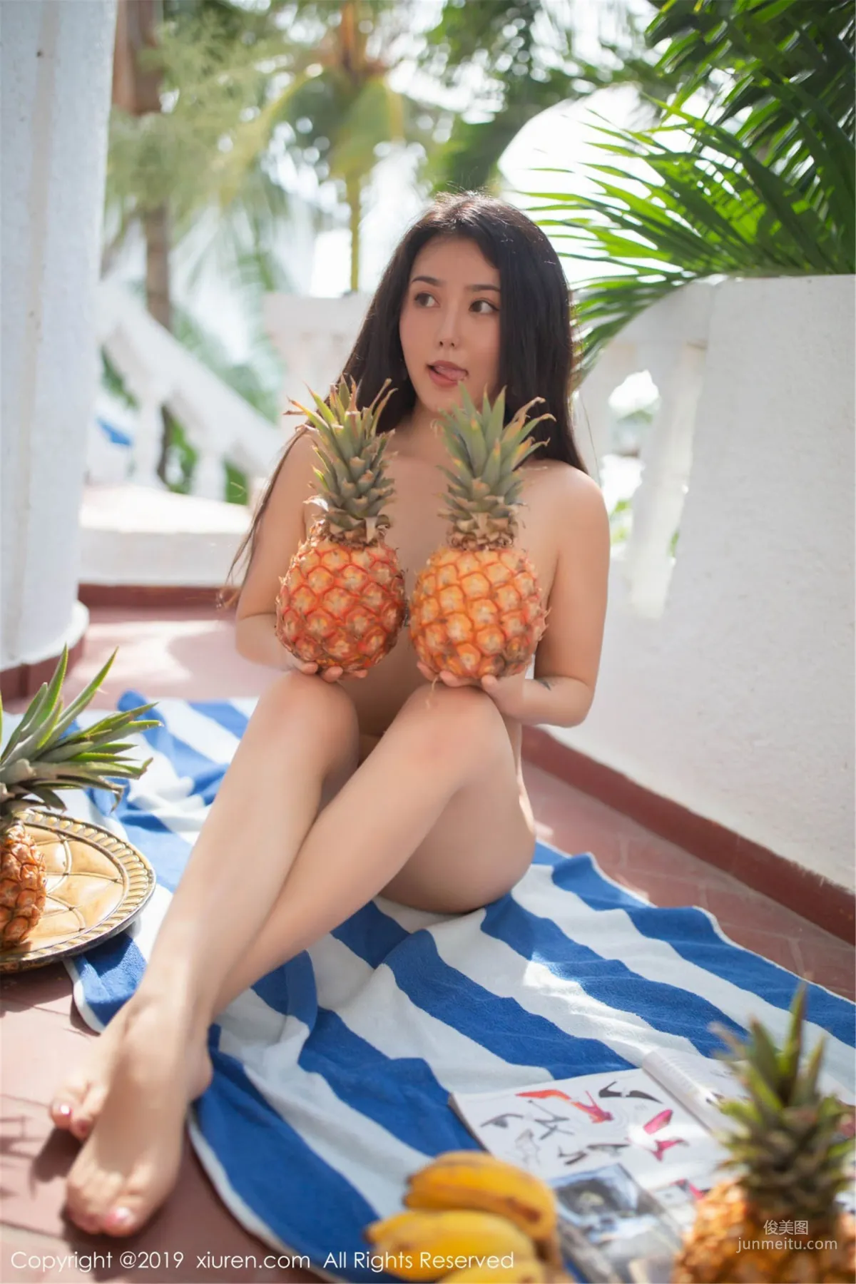 Manuela Pineapple Theme Shoot in Tropical Climate [XiuRen] No.1523 Photo Set photo 26