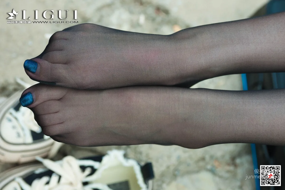 Huanbao Tianshi, Environmental Angel [Ligui] Beautiful Legs and Silk Feet Photo Set photo 53