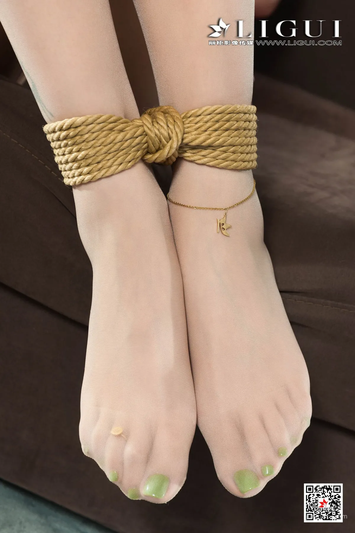 Tian Tian "Nurse Bondage Temptation" [Ligui] Stockings Rope Art Photo Set photo 11
