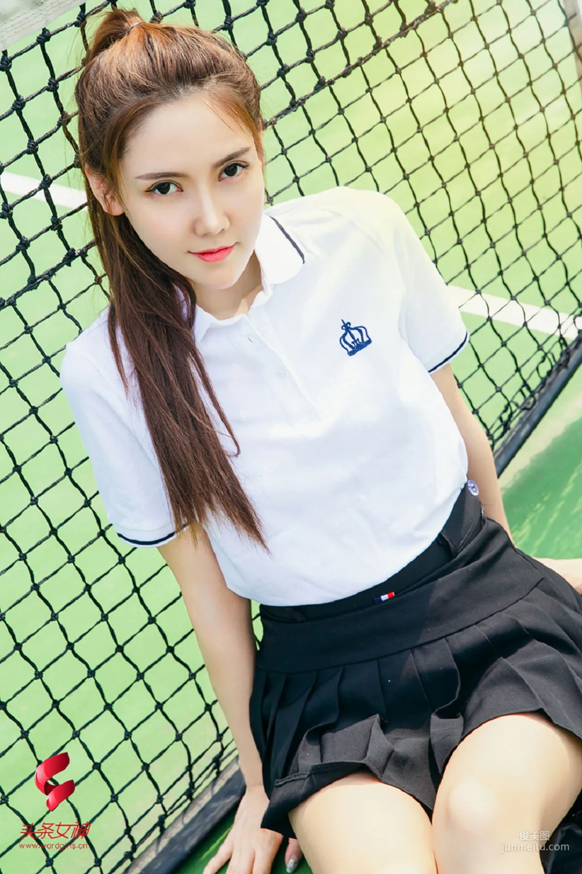 Sha Lun, I Am a Tennis Beauty [TouTiao Goddess] Photo Set photo 17